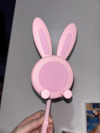 Porta telefono per desktop scrivania rosa