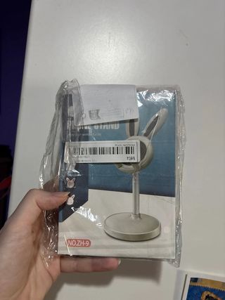 Porta telefono per desktop scrivania rosa