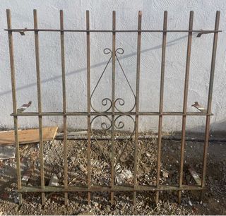 Reja de Hierro Forjado Decorativa