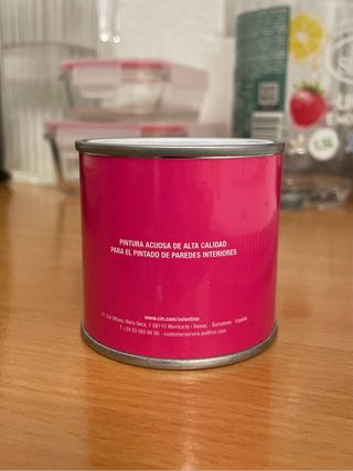 Bote de pintura fucsia Valentine Vibrant Pink