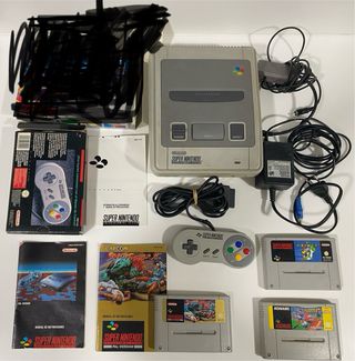 Pack Super Nintendo Consola y Juegos