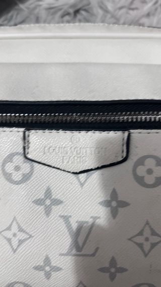 Bandolera Louis Vuitton Monogram Gris/Blanco