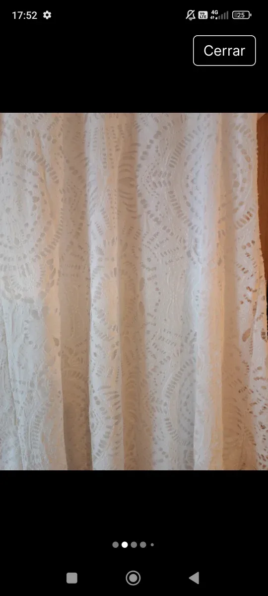 Vestido Blanco Desigual Talla S