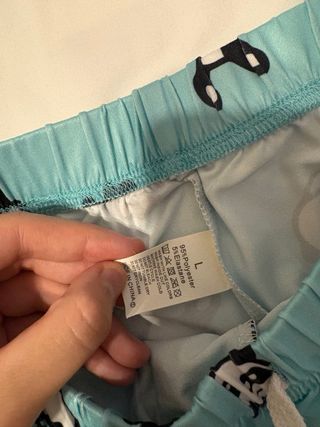 Pijama Verano Panda Talla L