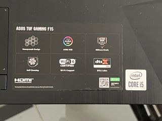 Asus TUF Gaming F15 i7 10870H 16GB 512GB
