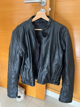 Chaqueta de cuero para moto Talla M