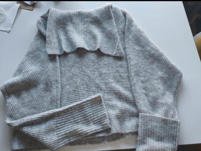 Pantalones grises mujer