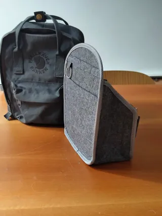 Mochila Fjallraven Kanken Mini Gris
