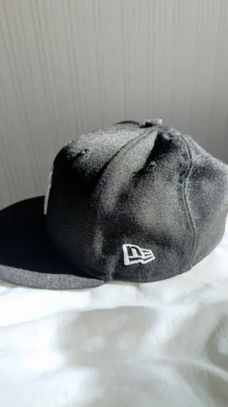 Gorra New York Yankees Negra Talla 7 59FIFTY Niño