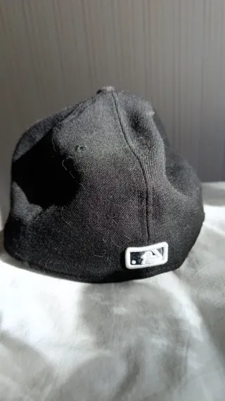 Gorra New York Yankees Negra Talla 7 59FIFTY Niño