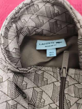 Chaqueta chándal Lacoste Talla S