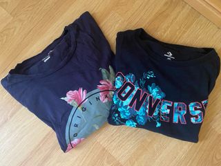 Lote 2 Camisetas  Talla M ( converse y Jack&jones)