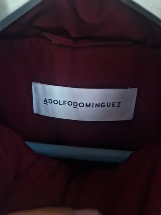 Anorak Adolfo Domínguez Rojo