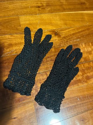 Guantes de ceremonia negros