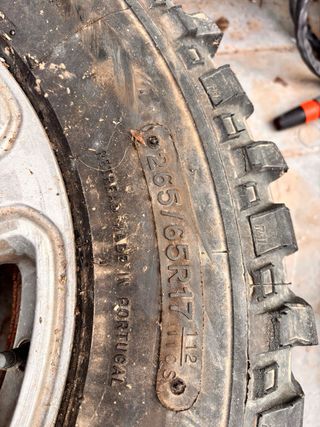 Llantas Ford Ranger 17 4x4