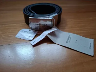 Cinturón Springfield Negro Hombre