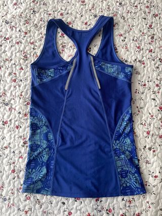 Top deportivo niña TEX azul talla XS