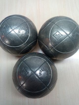 Juego 3 bolas petanca AC INTEGRALE campanilla