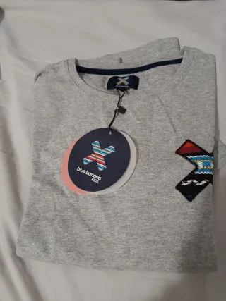 Camiseta Blue Banana Kids gris multicolor