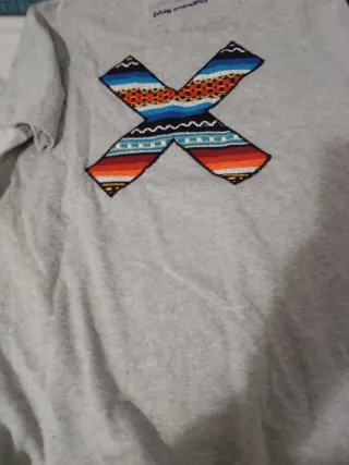 Camiseta Blue Banana Kids gris multicolor