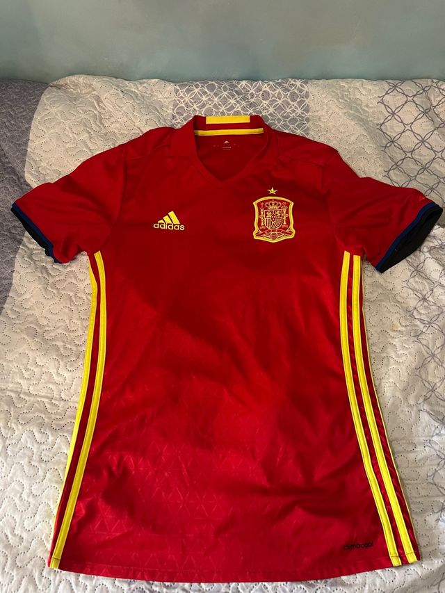 Camiseta Adidas España Roja y Amarilla