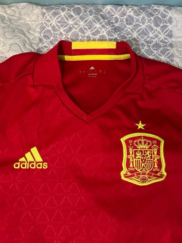Camiseta Adidas España Roja y Amarilla