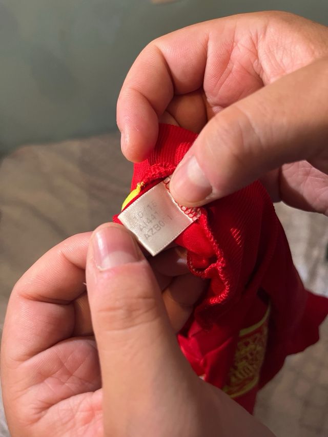 Camiseta Adidas España Roja y Amarilla