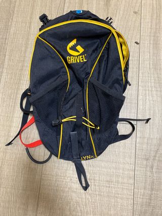 Mochila Grivel Lynx Negra y Amarilla