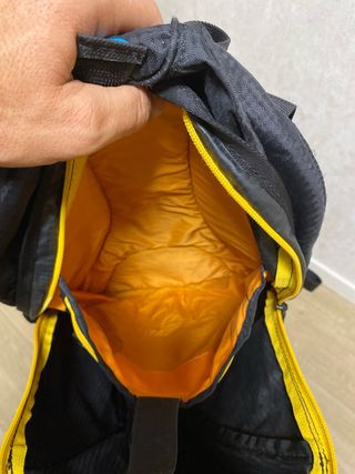 Mochila Grivel Lynx Negra y Amarilla