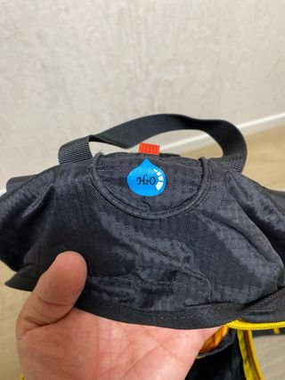 Mochila Grivel Lynx Negra y Amarilla