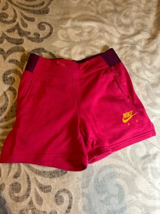 Shorts Nike Mujer Rosa y Morado 
