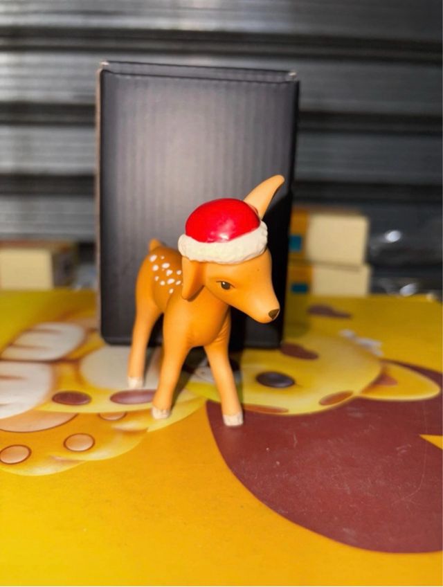 Cerbiatto Goebel in porcellana con cappello