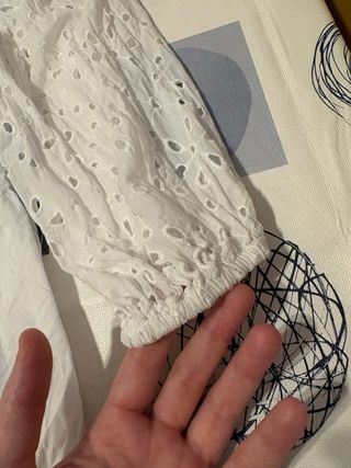 Camiseta blanca Lefties manga larga Talla XS