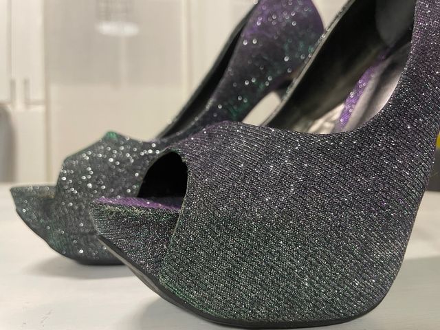 Zapatos Carlos Santana Peep-toe Tacón