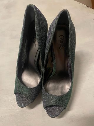 Zapatos Carlos Santana Peep-toe Tacón