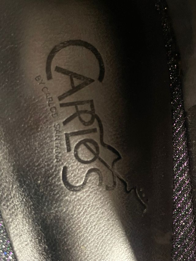 Zapatos Carlos Santana Peep-toe Tacón