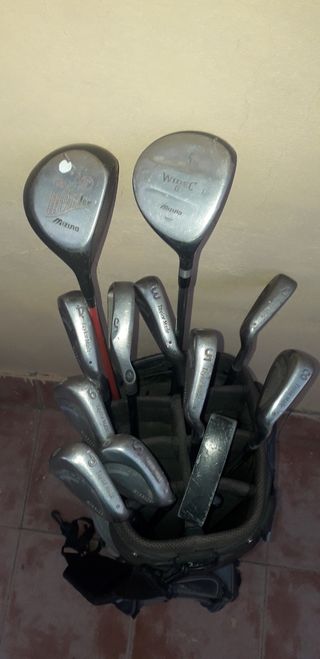 Bolsa de golf con 12 palos