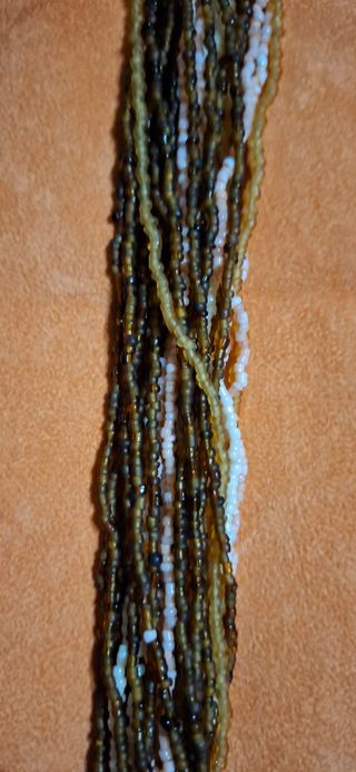 Collana Boccadamo perle marroni e rosa