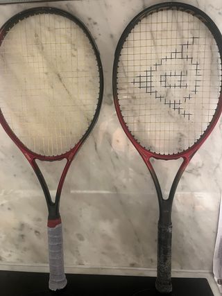 Raquetas de Tenis Prince y Dunlop