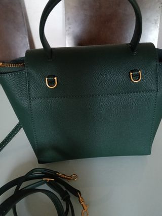 Bolso Celine verde bandolera