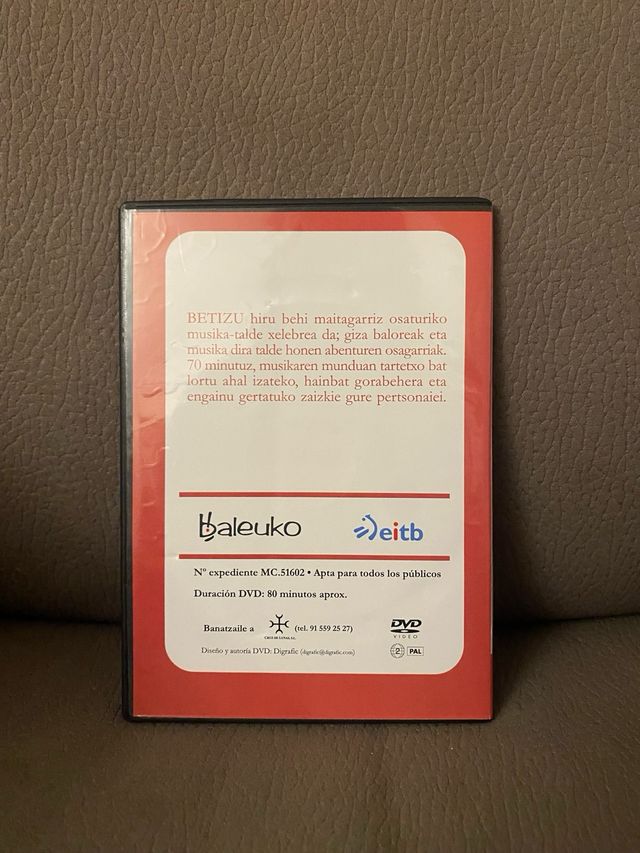 DVD Betizu: Izar artean (Euskara)