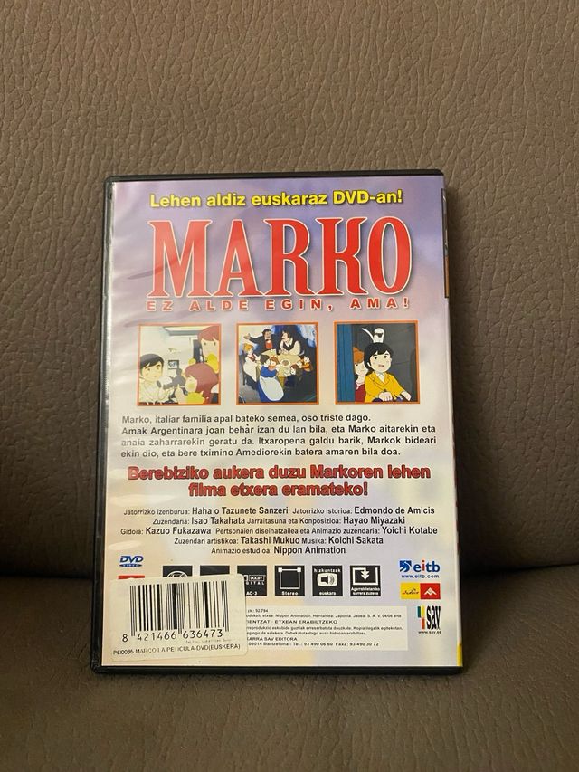 DVD Marko: Ez Alde Egin, Ama!