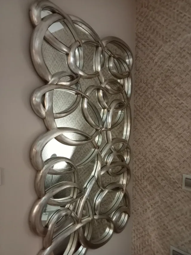 Espejo Diseño Madera Tratada