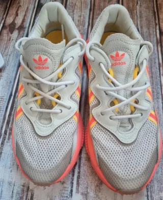 Deportivas Adidas Naranja y Rosa