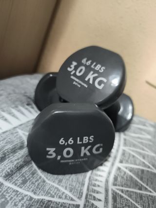 Mancuernas 3 kg (6.6 LBS) Decathlon