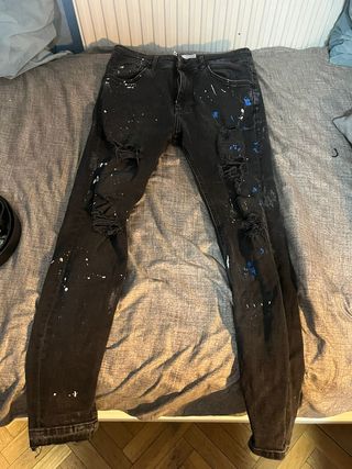 Pantalón vaquero Bershka Super Skinny T40
