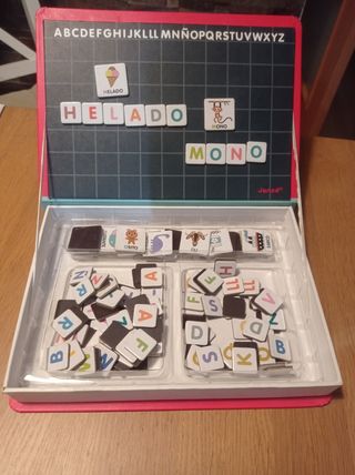 Juego de letras Magnétic book alfabeto español 