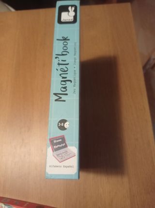 Juego de letras Magnétic book alfabeto español 