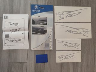 Pegatinas Peugeot RC CUP