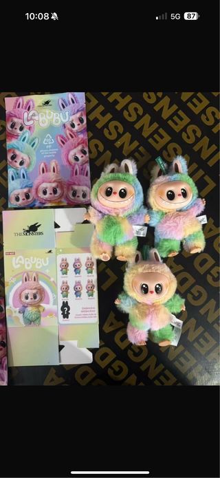 Labubu Peluche Tie-Dye